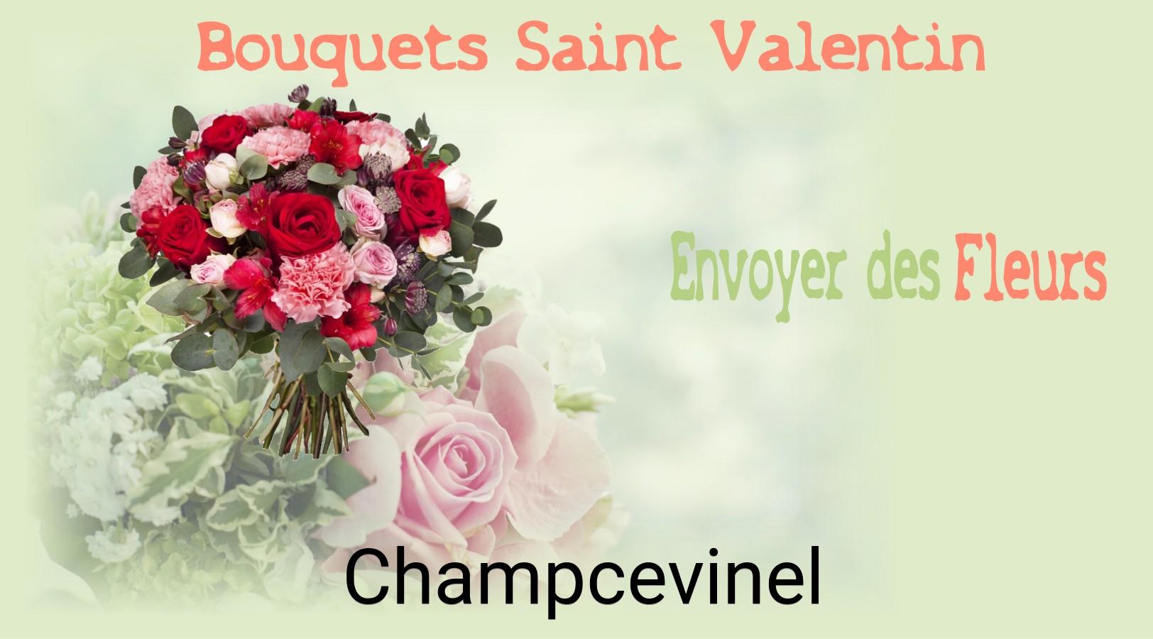 Roses de Saint-Valentin livrées à Champcevinel
